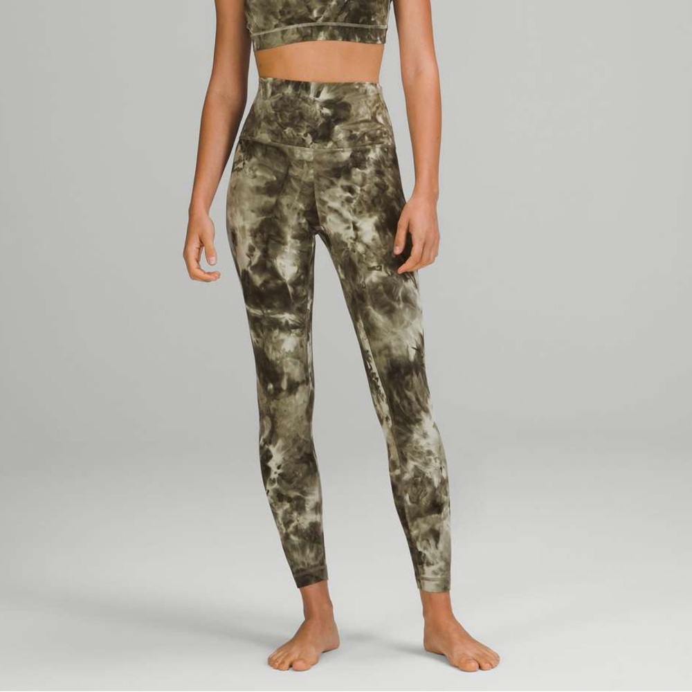 Lululemon Align High-Rise Pant 28" - Diamond Dye Light Sage Medium Olive